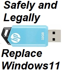 Windows 11 to Windows 10 Downgrade USB Pen Drives